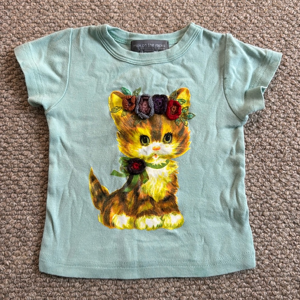 Milk on the Rocks tee